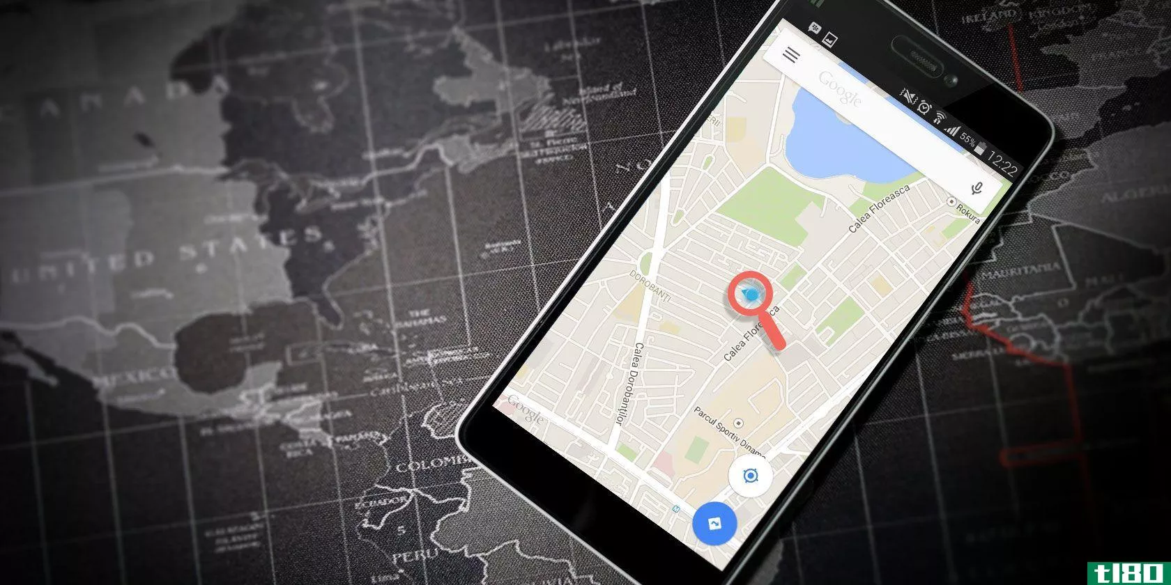 如何在google地图上找到两点之间的最短距离