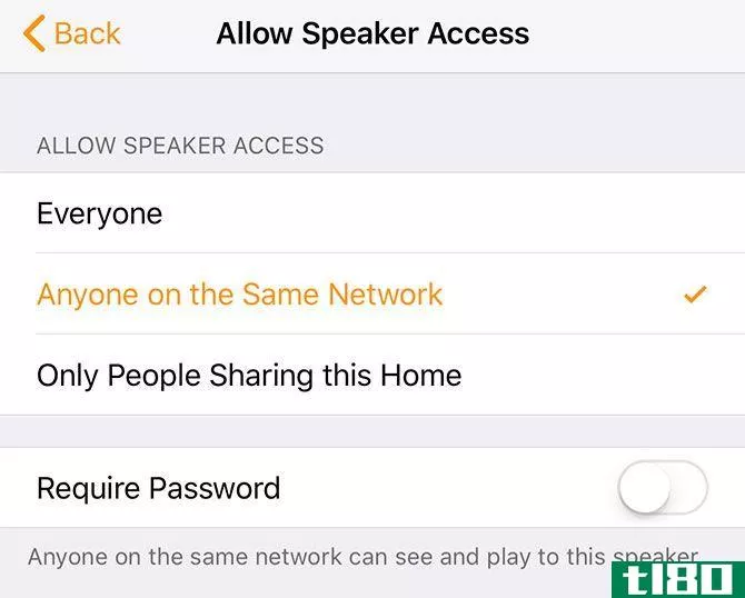 HomePod Speaker Access