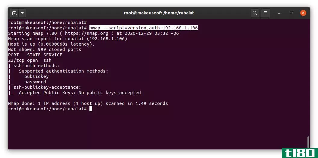 using NSE scripts for nmap in Linux