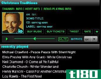 free online Christmas music