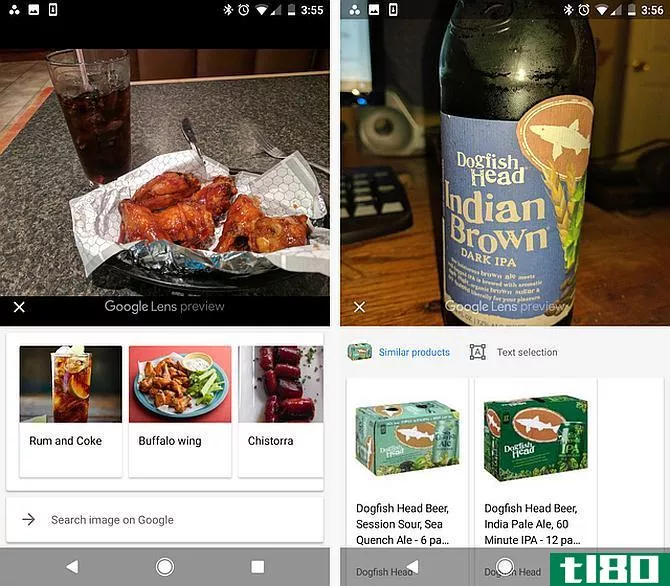 Google Lens Identify Food and Drink