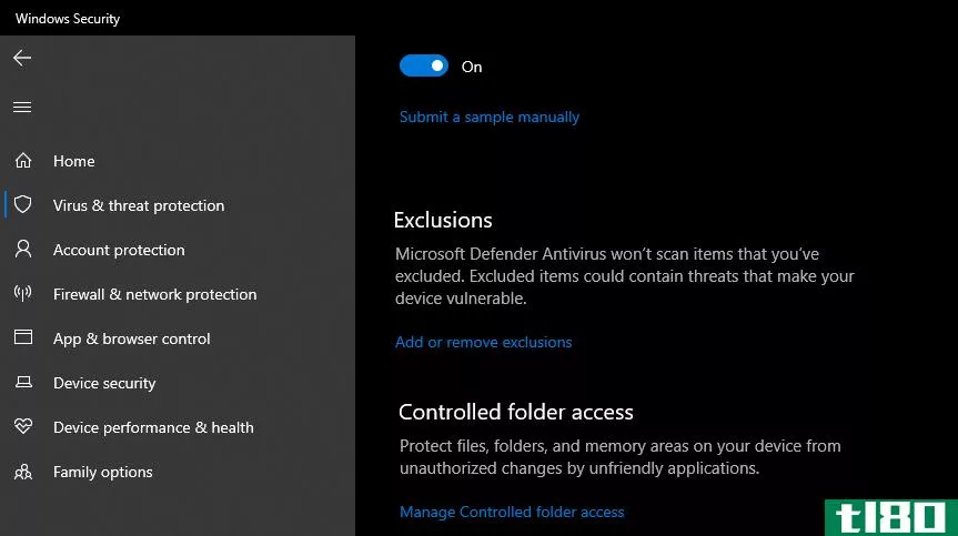 Windows Defender Exclusi***