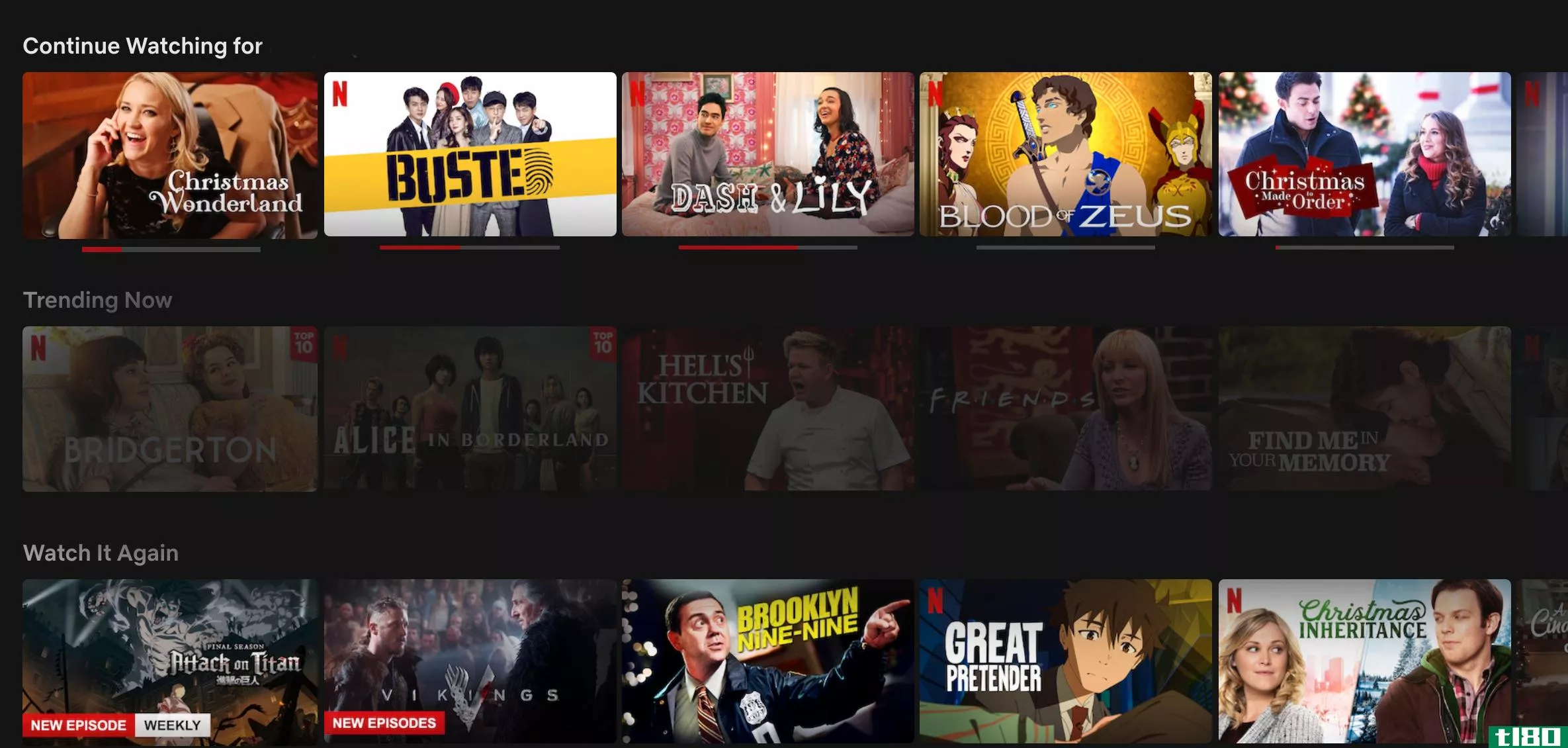 Netflix Watch History