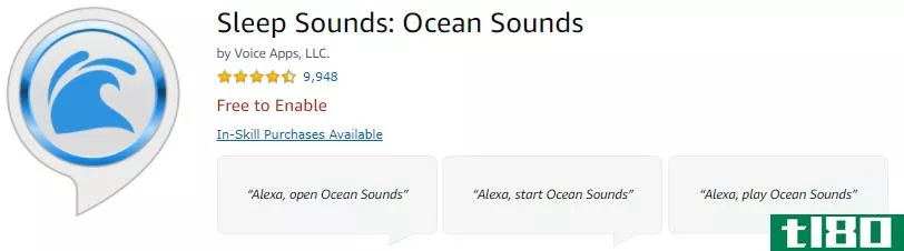 Sleep Sounds: Ocean Sounds skill