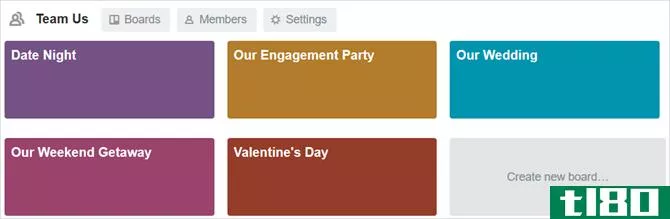 trello tips love romance dates