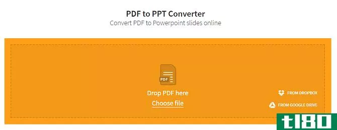 convert pdf to powerpoint presentation
