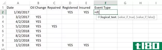 uses for if statements in microsoft excel