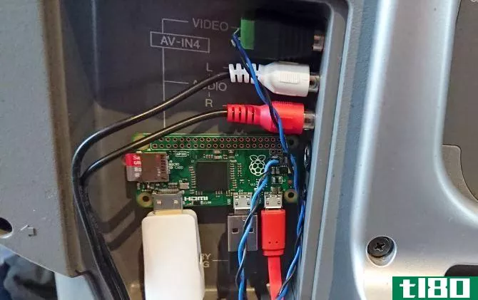 Hook up a Raspberry Pi Zero to your TV