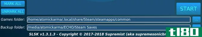 how to back up steam save game data on linux