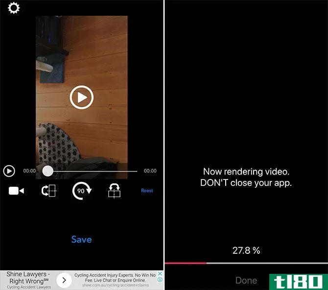 how to flip videos on iphone