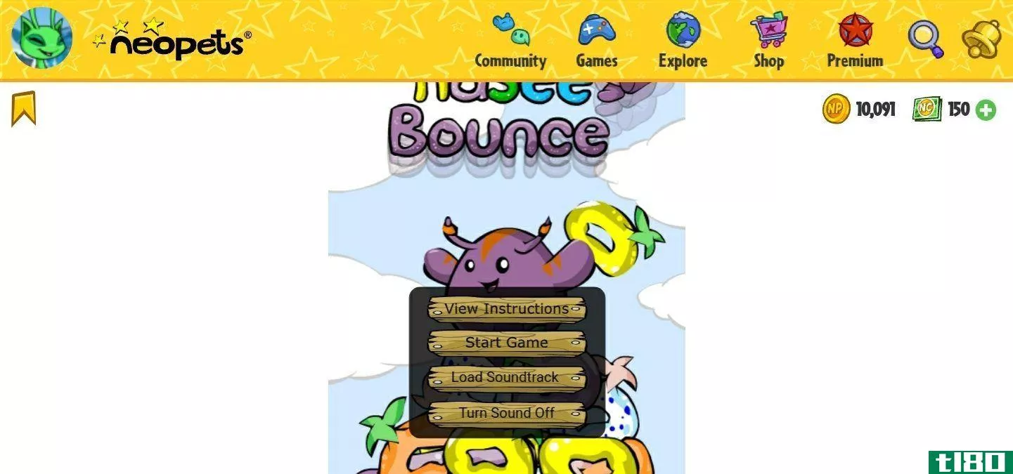 A screenshot of Hasee Bounce viewed in landscape mode. Part of the game is cut off