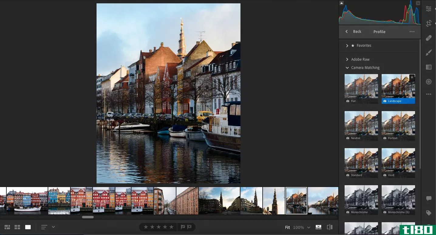 Adobe Lightroom Camera Profiles