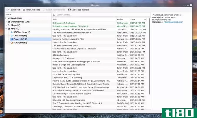 KDE folders - better linux desktop