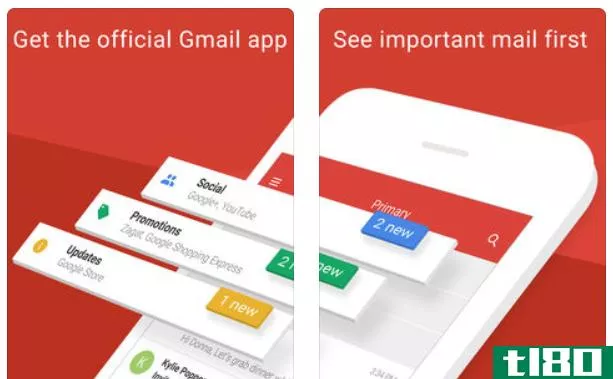 Gmail iOS app