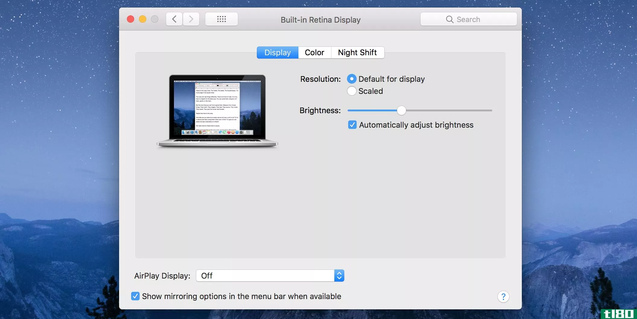 Add the AirPlay icon to Mac menu bar