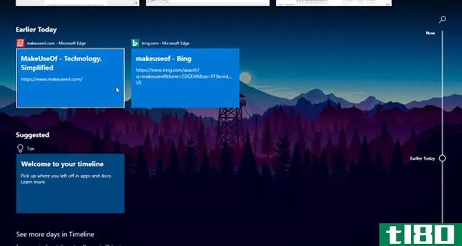 downsides of the windows 10 timeline