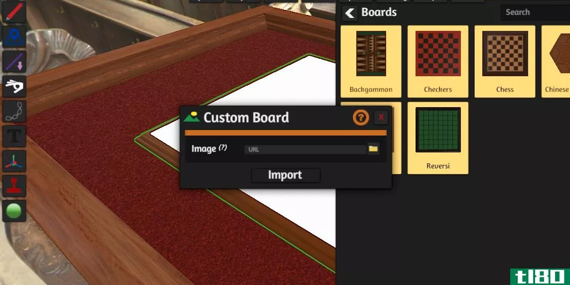 Importing a Custom Board in Tabletop Simulator