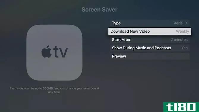 Apple TV Screen Saver