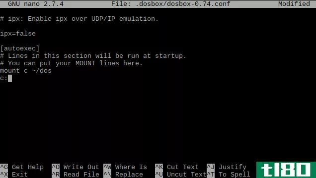 Configure DOSBox to auto-mount a directory.