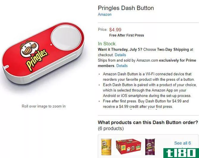 Amazon-Dash-Button-Pringles