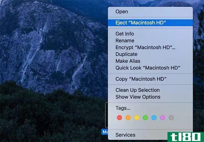 Eject Drive macOS