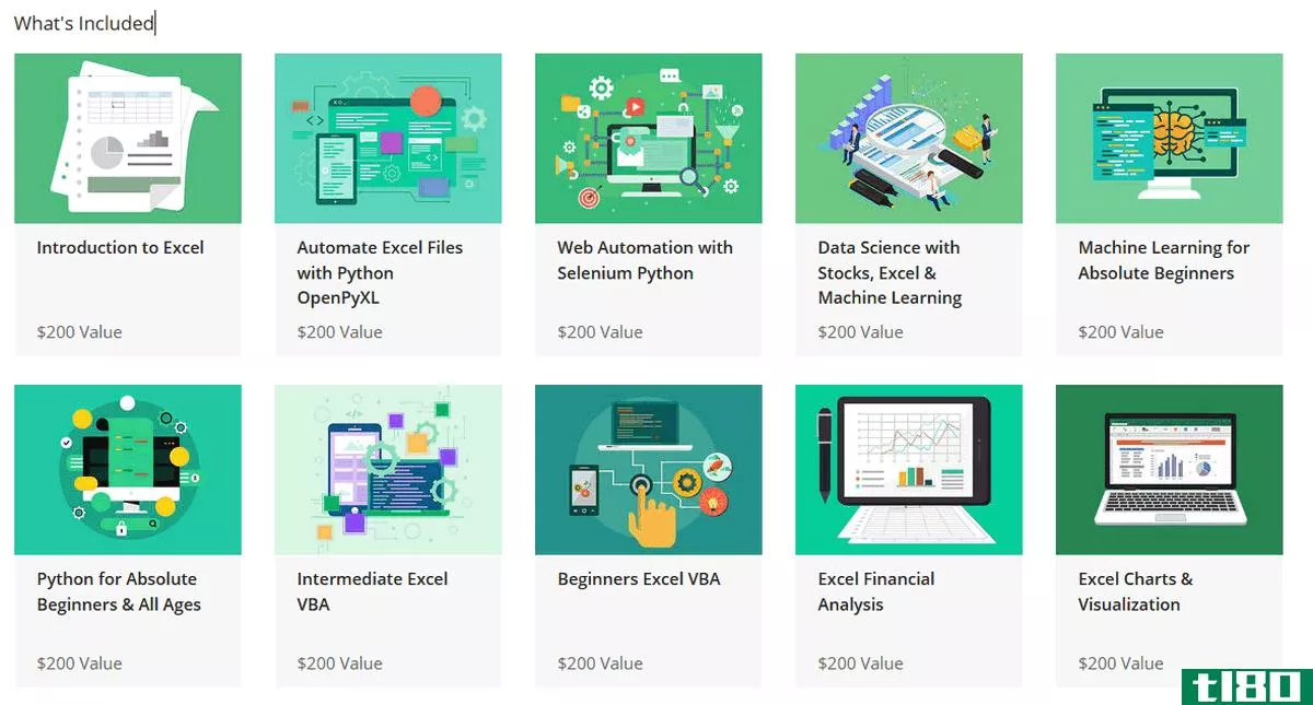 Excel, VBS, and data science training bundle