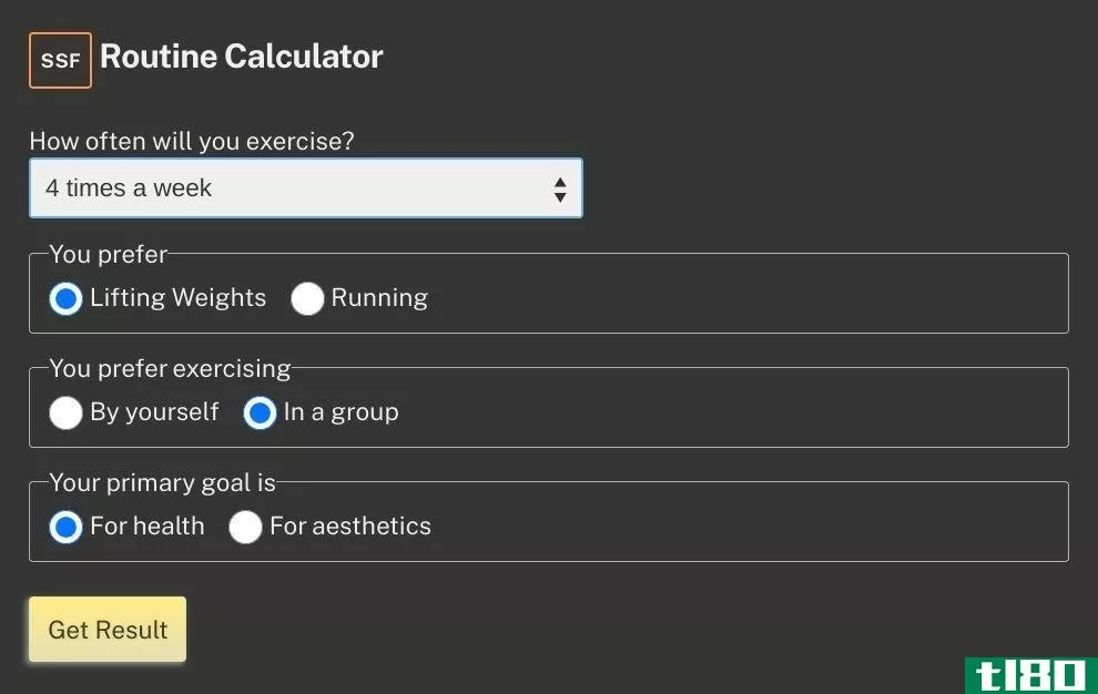 Simple Science Fitness teaches you how to get fit through sound advice and science-backed methods like a routine calculator to find the best workout for you