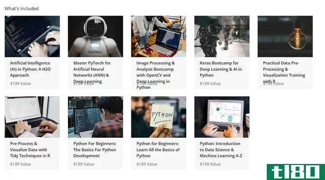 python and artificial intelligence course bundle