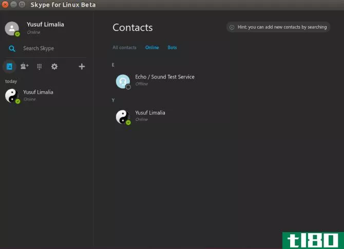 Make voice and video calls on Linux with Skype