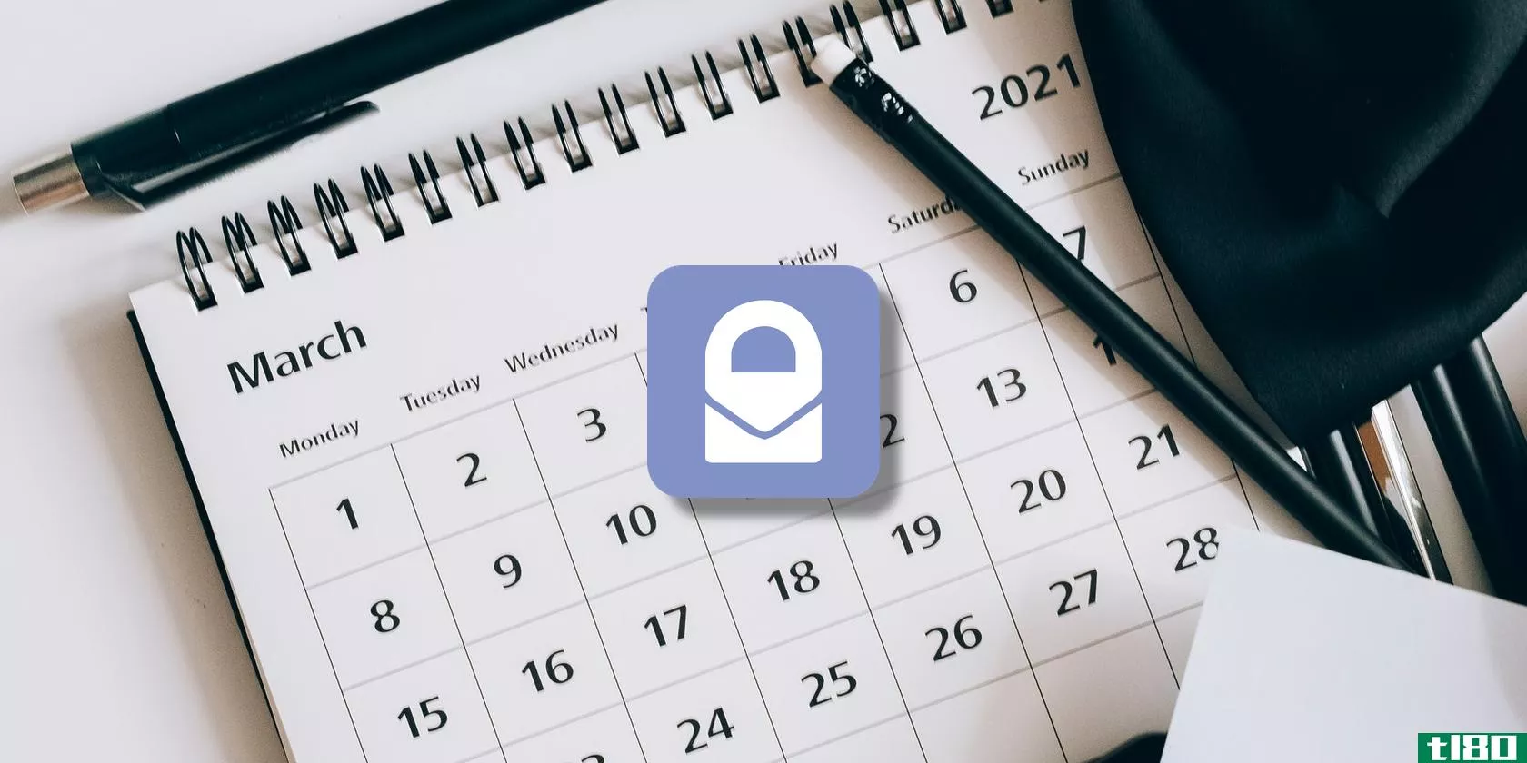 ProtonMail Logo and Calendar