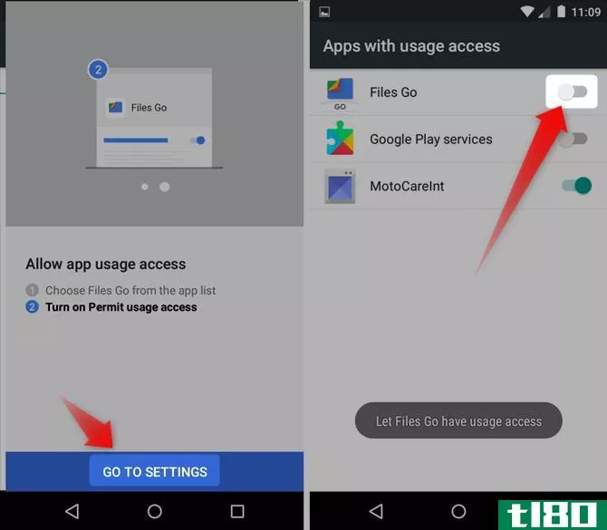 Android Files Go Usage Access