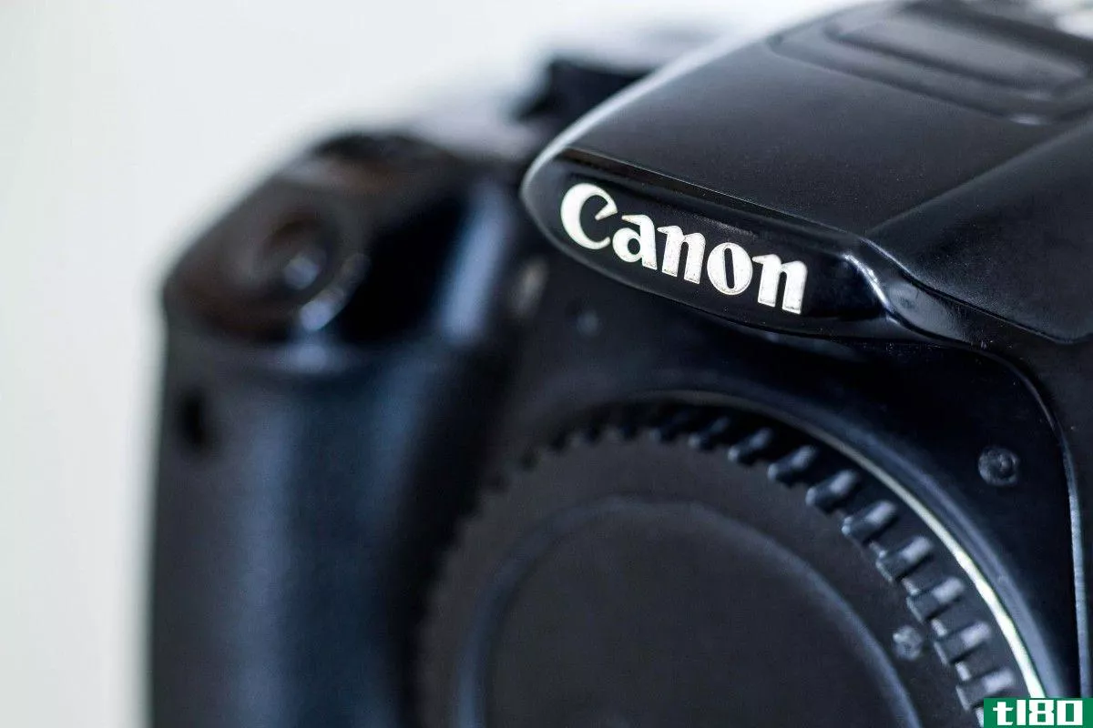 Black Canon Digital Camera