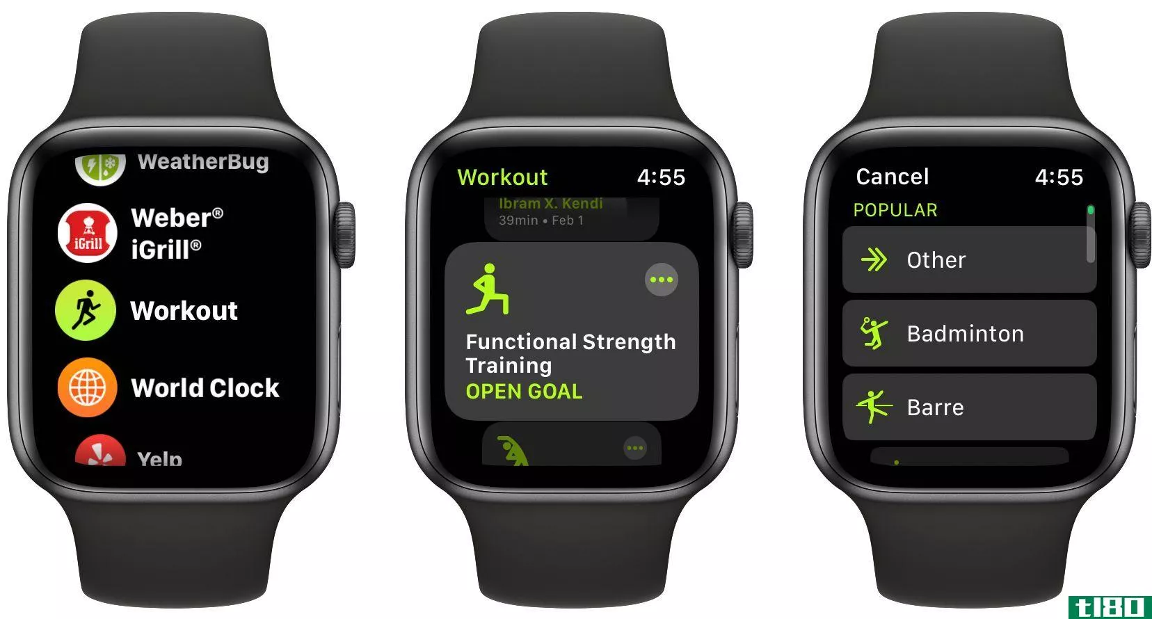 Apple Watch Workout opti***