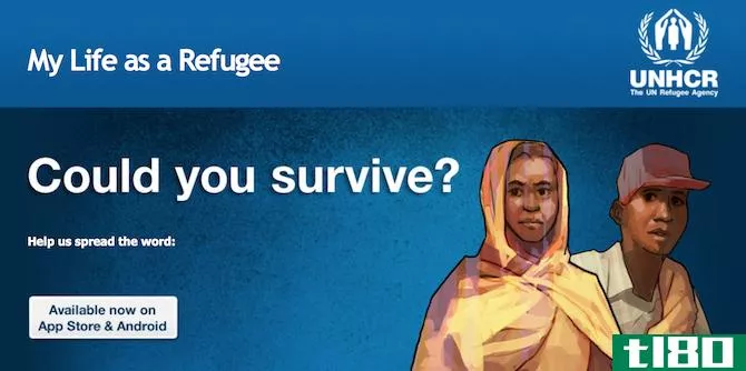 My Life as a Refugee app