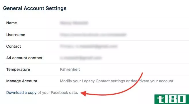 facebook download data - facebook new privacy settings