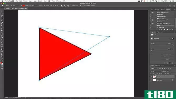 modify vector shapes in photoshop
