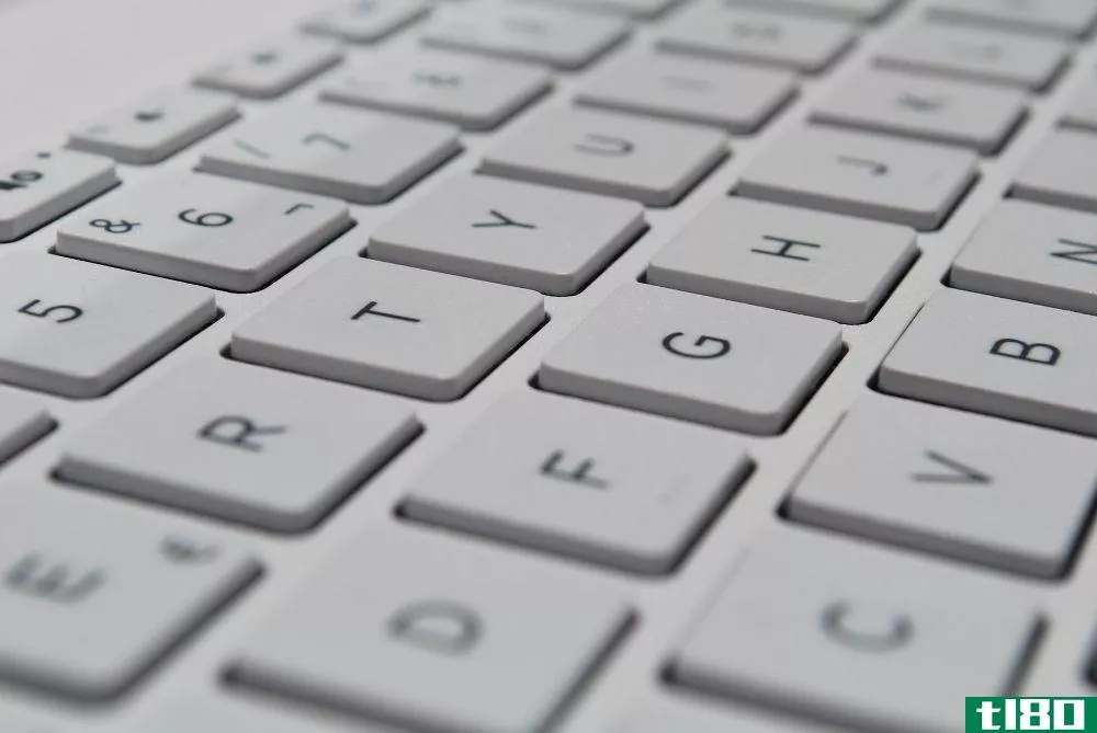 Close-up of Computer Keyboard