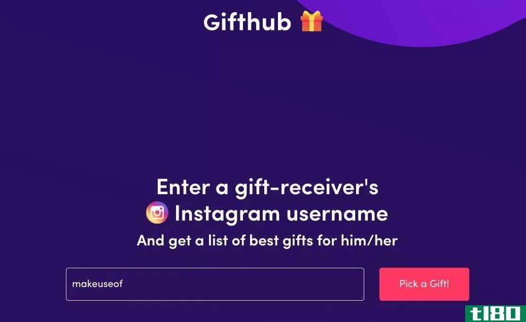 Gifthub ****yzes Instagram profiles to find the best gift for that user