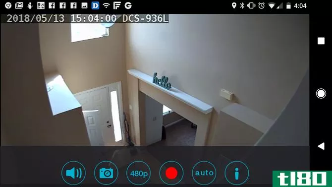 Wi-Fi cameras - camera view