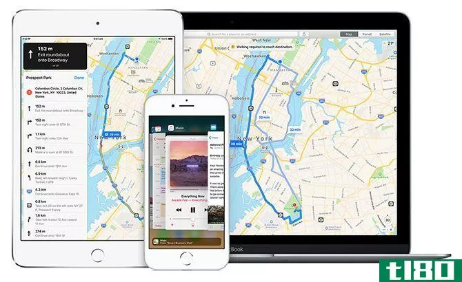 Apple Maps Devices
