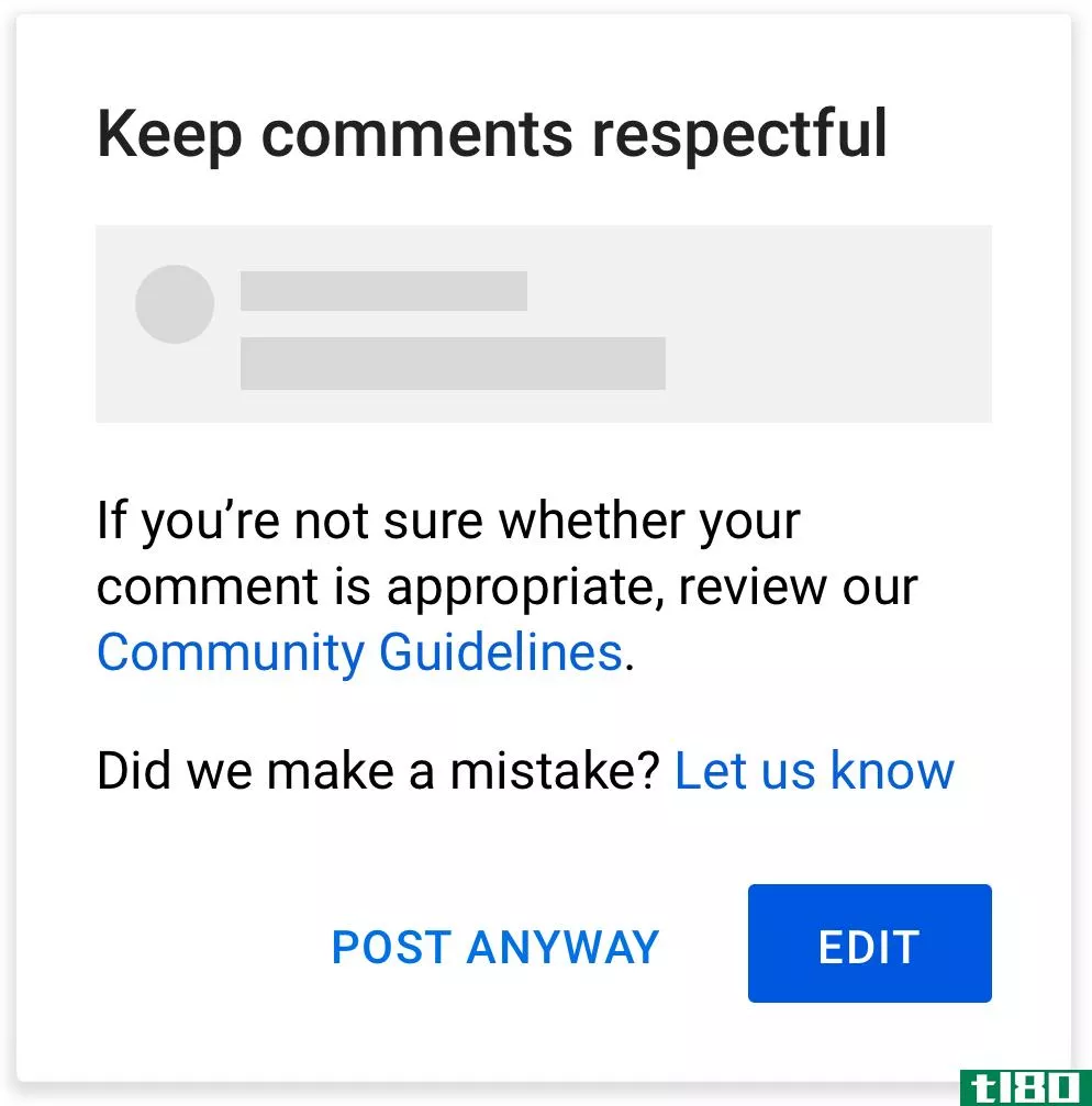 youtube comment reminder