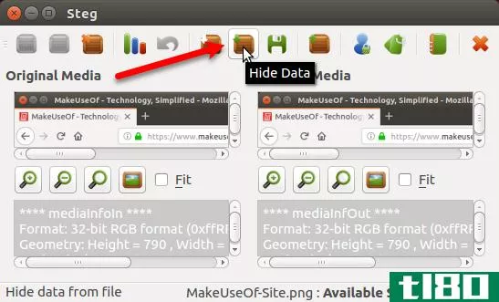 Hide a file inside an image using Steg in Ubuntu