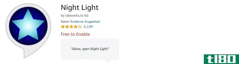Night Light skill