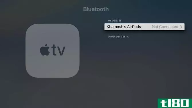 Apple TV Bluetooth