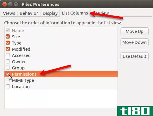 Check Permissi*** box in Files Preferences in Nautilus