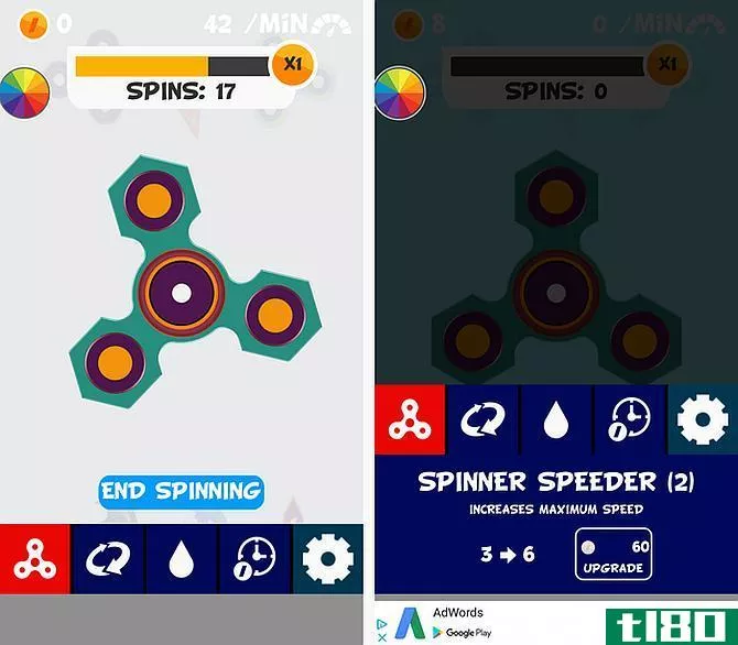best fidget spinner apps for web, android, ios