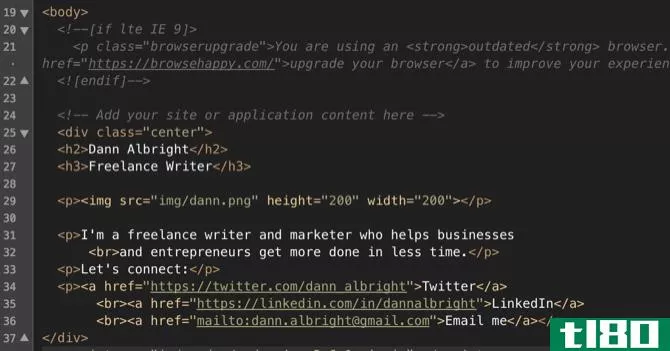 create website from scratch with HTML5 boilerplate template