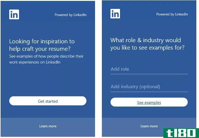 Get started with the LinkedIn Resume Assistant 