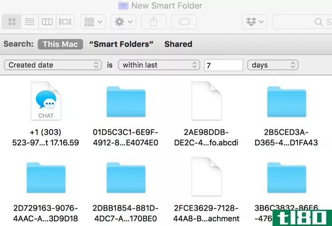 Mac Smart Folders Recent Documents