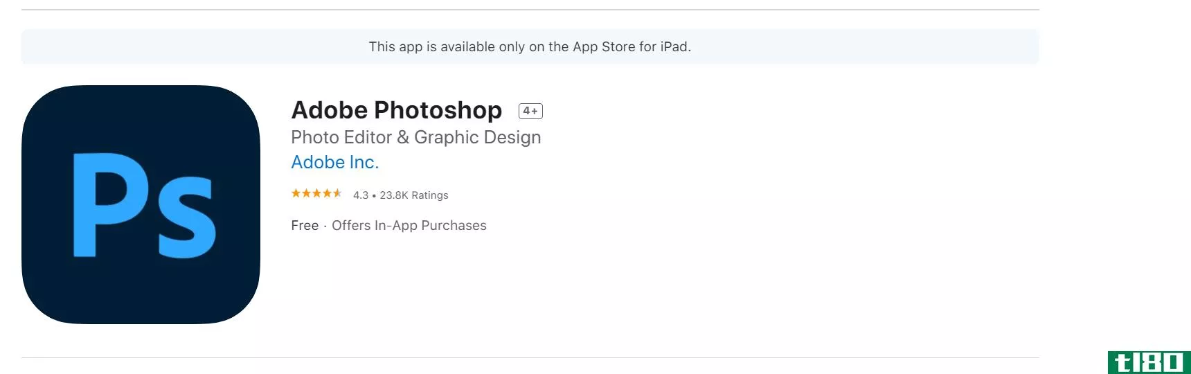 photoshop App Store
